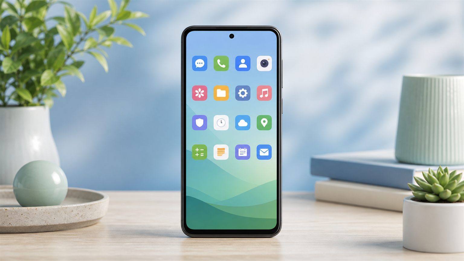 Generic Android-style smartphone illustration for free phone guide